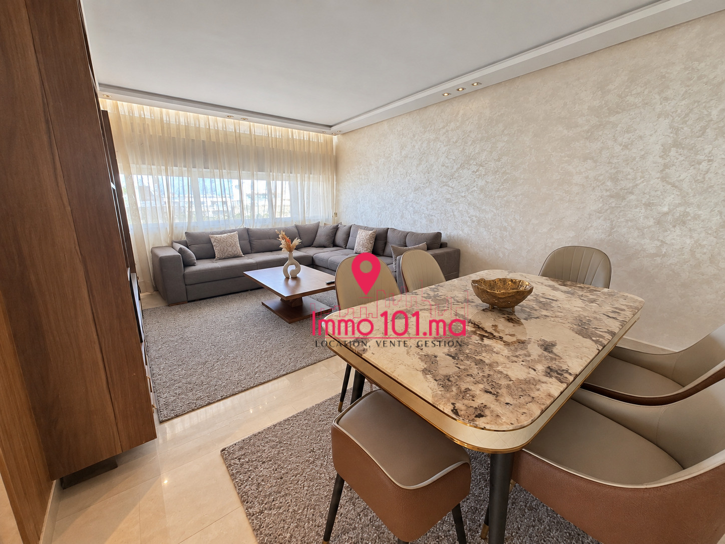 Location appartement meublé à l’Agdal AYLAM2583